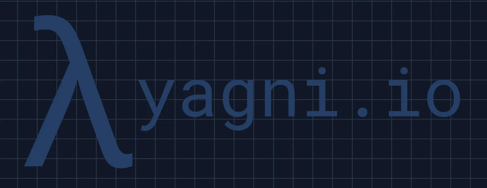 YAGNI.IO logo